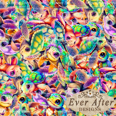 *BACK ORDER* Ever After Designs - Baby Turtles Stacked