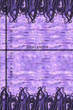 Load image into Gallery viewer, *BACK ORDER* Ever After Designs - Purple Octopus Tentacles Drip Double Border