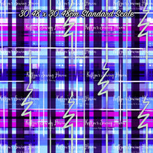 Load image into Gallery viewer, *BACK ORDER* Hex Monster School Plaid Purple