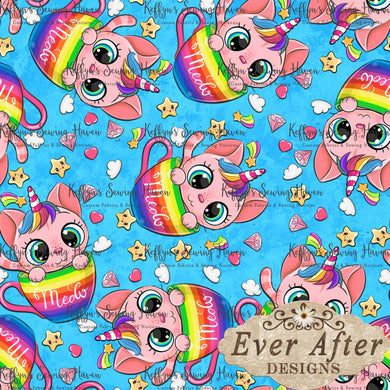 *BACK ORDER* Ever After Designs - Candy Kitten Blue