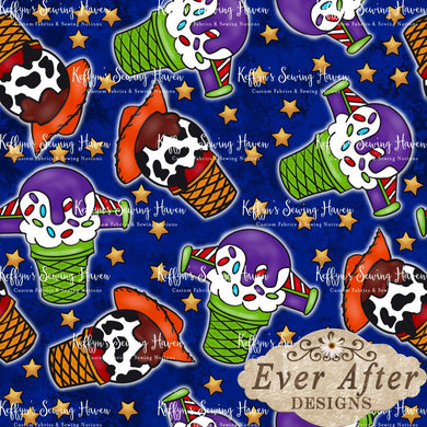 *BACK ORDER* Ever After Designs - Toy Ice Cream Blue