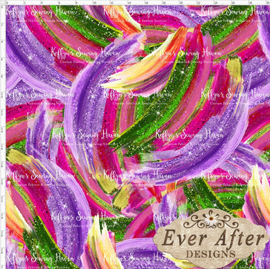 *BACK ORDER* Ever After Designs - Mardi Gra Paint Strokes