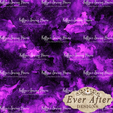 *BACK ORDER* Ever After Designs - Watercolour Purple/Black