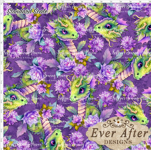 *BACK ORDER* Ever After Designs - Dragon Dark Purple