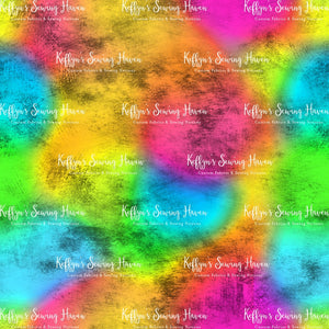 *BACK ORDER* Inked Grunge Rainbow