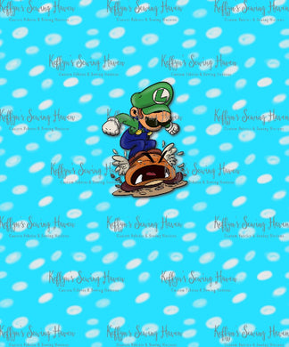 *BACK ORDER* Super Plumbers Green Plumber Blue Panels