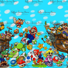 Load image into Gallery viewer, *BACK ORDER* Super Plumbers Border Print (1m)