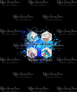 *BACK ORDER* Little Critters Splatter Blue Panels