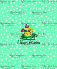 Load image into Gallery viewer, *BACK ORDER* Xmas Playful Pup &#39;Sleigh&#39; ADULT Panels