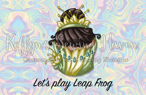 *BACK ORDER* Dreamy Cupcakes ADULT Frog Undie Panels