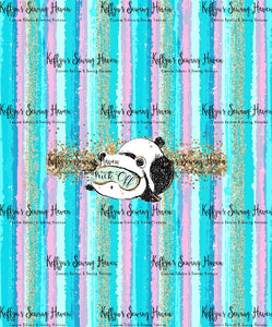 *BACK ORDER* Naughty Panda Aqua 'F Off' Panel