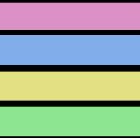 *BACK ORDER* Little Critters - Fox Rainbow 1cm Stripes