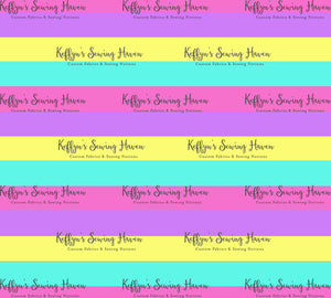 *BACK ORDER* Bright Unicorns Stripes